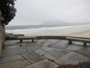 Final Destination encased in fog. 